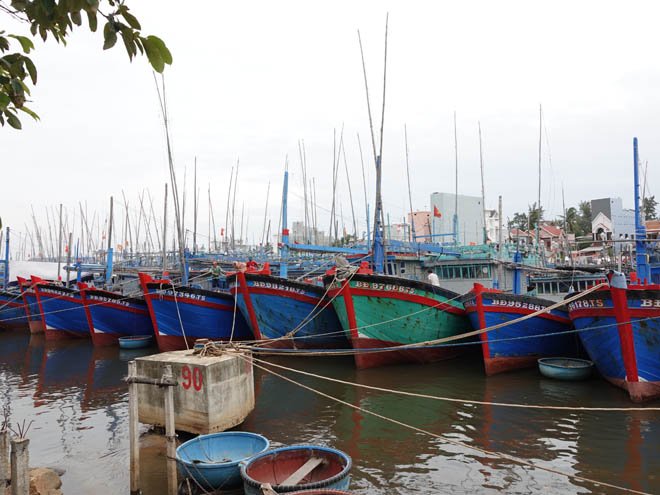 Đội tàu cá công suất lớn của ngư dân Nghệ An cũ
