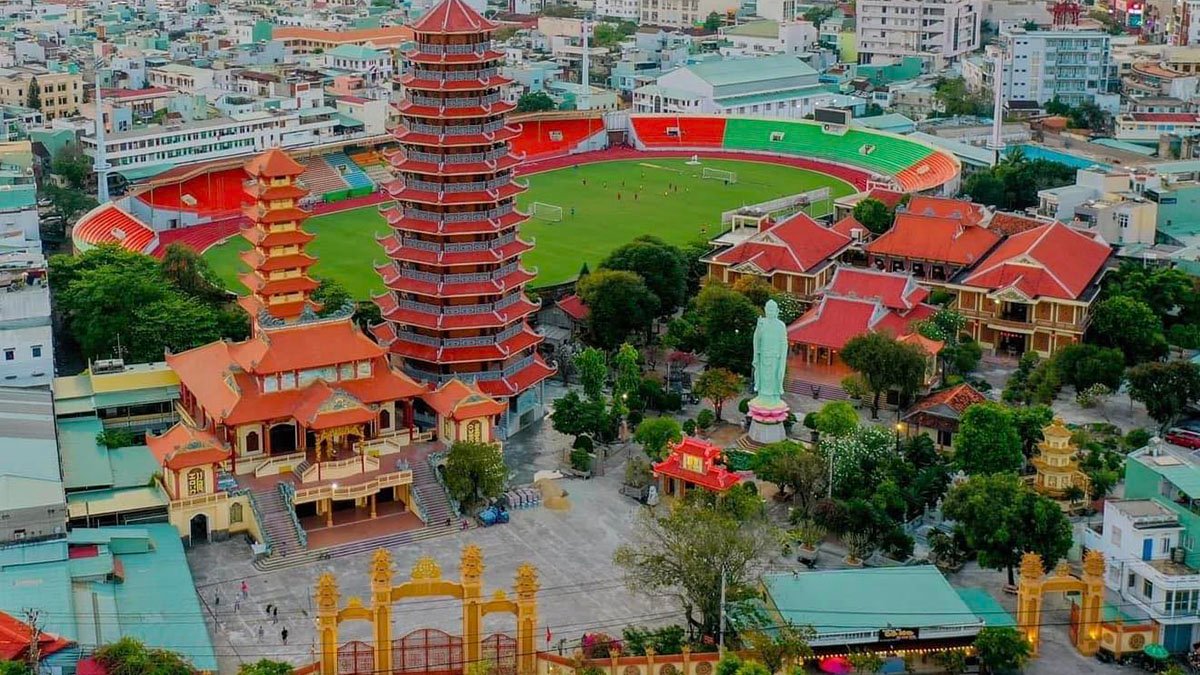 Ngôi chùa cổ nổi tiếng tại trung tâm Quy Nhơn.