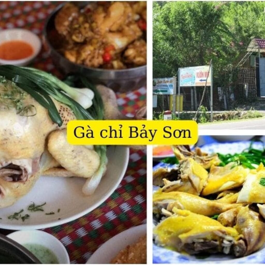 Gà chỉ Bảy Sơn:  ấn tượng với hương vị đậm đà và không gian rộng