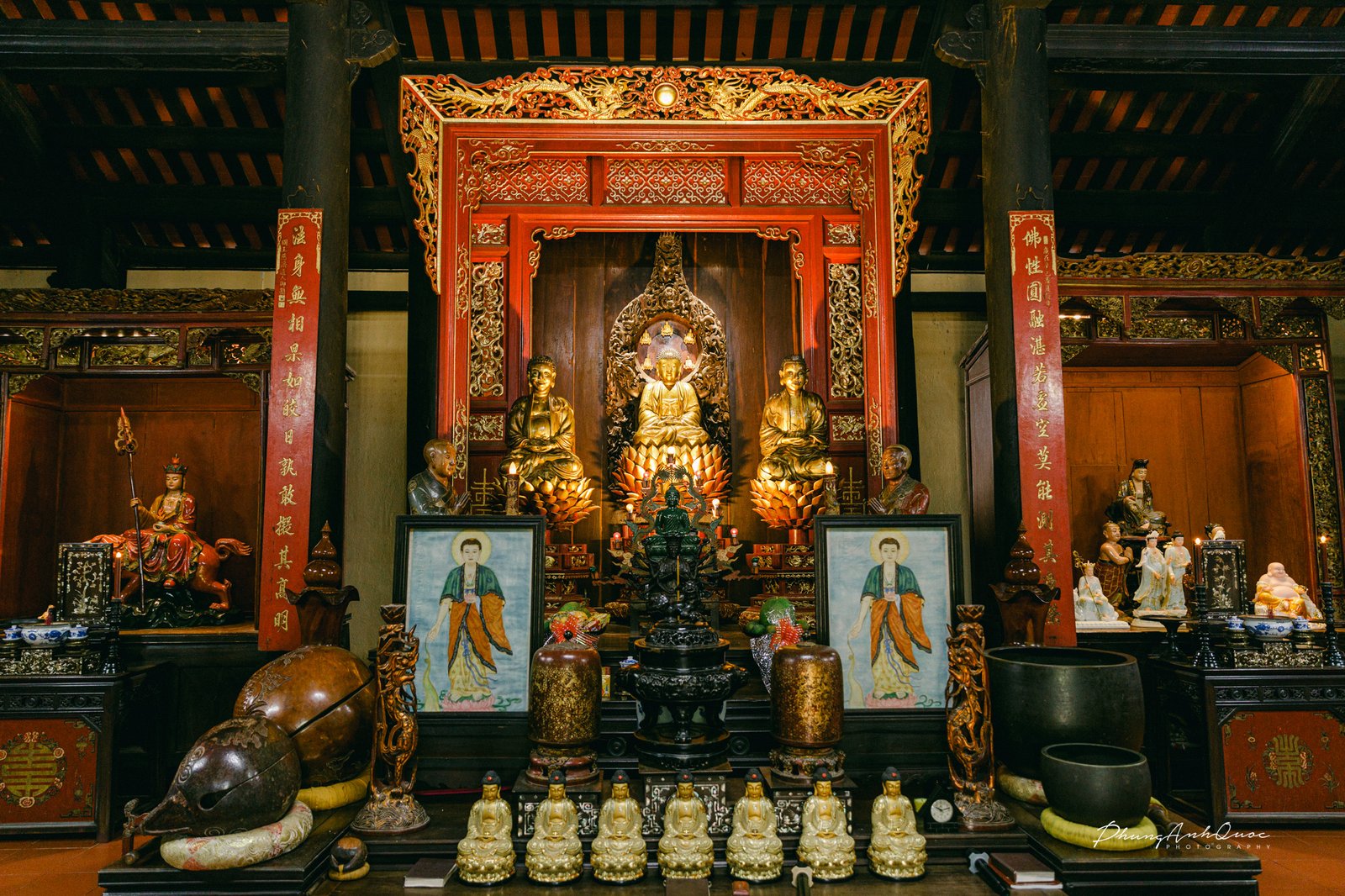 Một trong những ngôi chùa lâu đời nhất Nghệ An cũ.